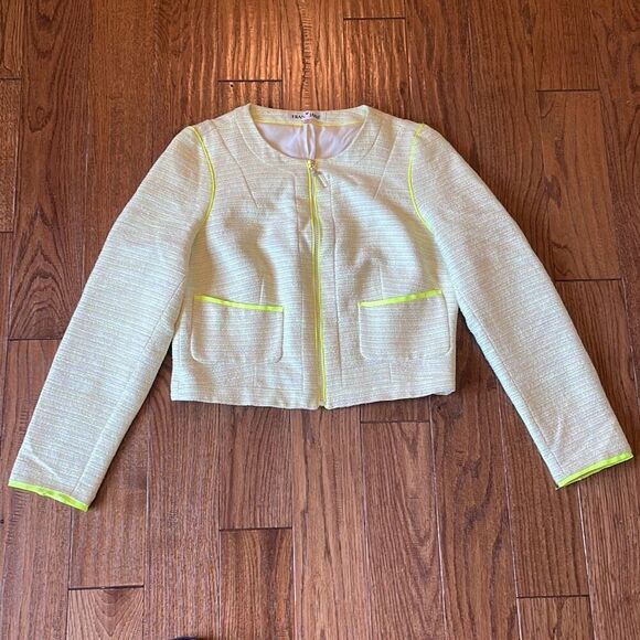 Fran ❤️ Jane Revolve neon blazer size M - Picture 3 of 9